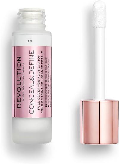 Makeup Revolution Conceal and Define Foundations 50 Shades Revolution Beauty