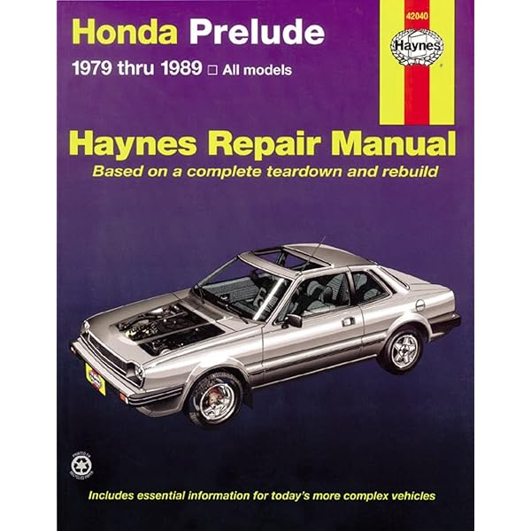 Honda Accord and Prelude, 1984-95 (Chilton Total Car Care Series