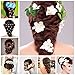 Hair Accessoriesn Kit LuckyFine Magic Hair Styling Clip Pads Foam Sponge Hairpins Bun Donut Accessory Maker Tool