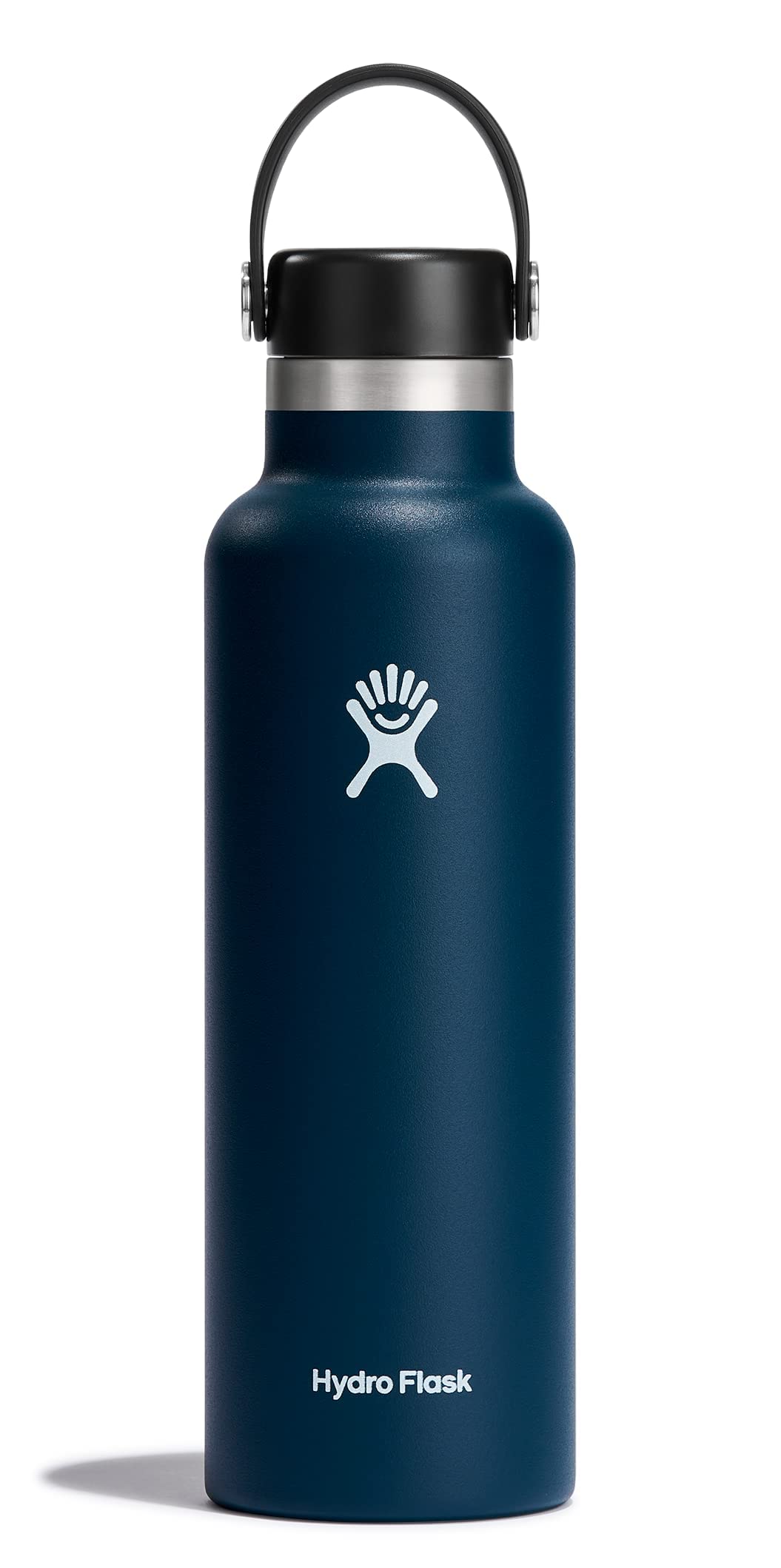 Photo 1 of Hydro Flask Water Bottle - Insulated Stainless Steel - Non Spill, Leakproof in 21 Oz Indigo Blue