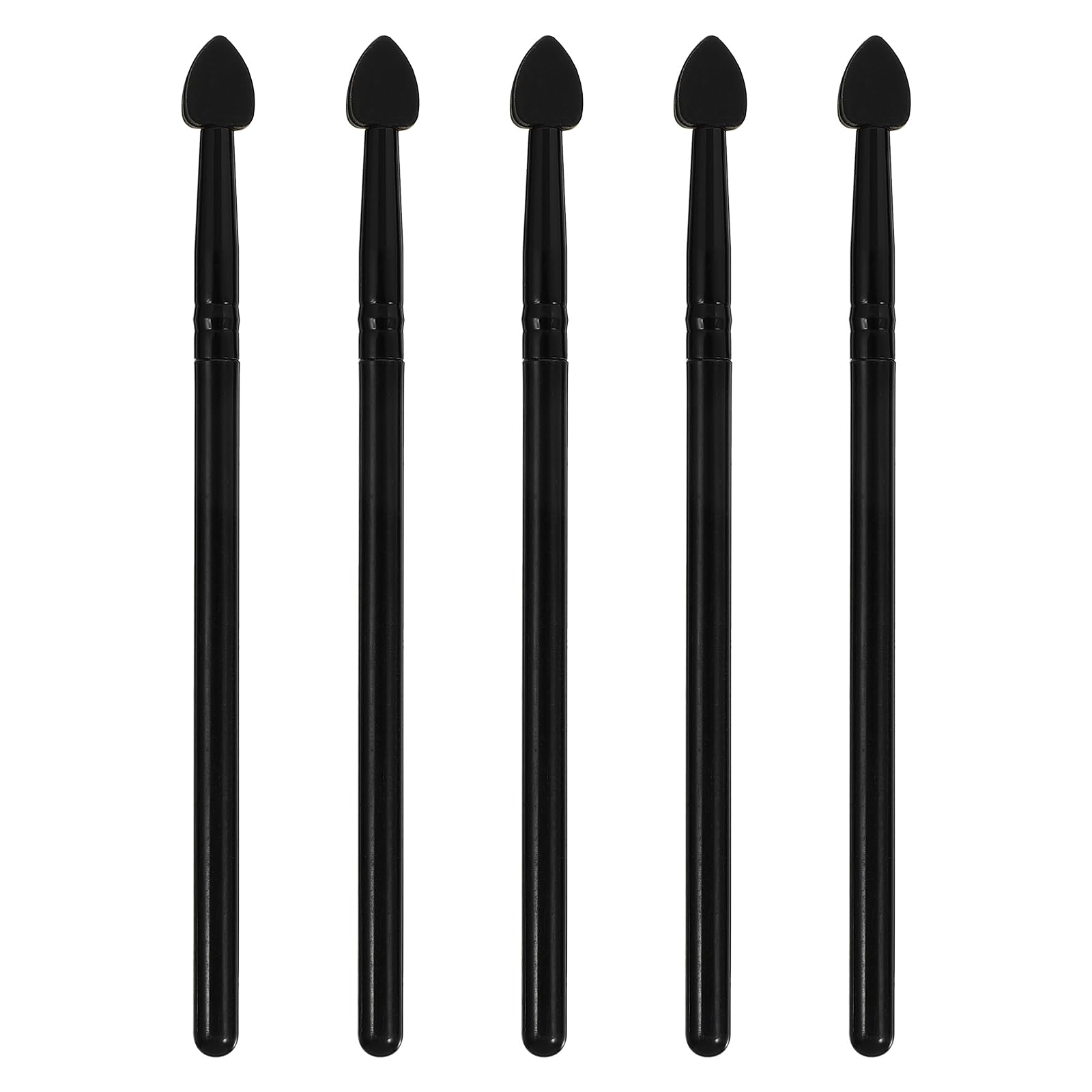 5pcs Silicone Eyeshadow Silicone Eyeshadow Applicator Professional Eyeshadow Brush for Eye Shadow Eyeliner Eyebrow Lip Makeup