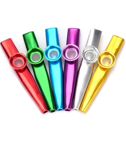 Amazon.com: SUEIANNMN 6 Colors Kazoo Musical Instruments Aluminum