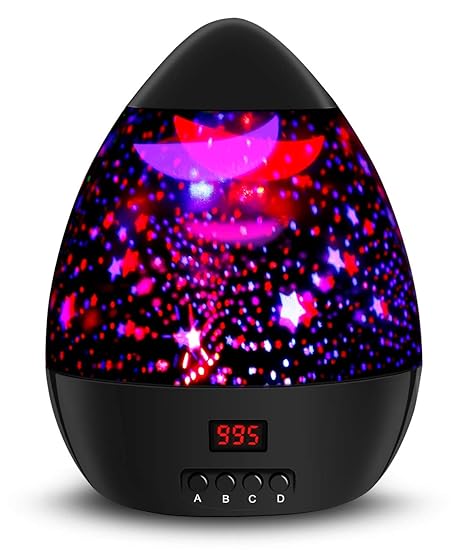 Nachtlampjes Moon Light Night Lamp Constellation Ceiling Projector