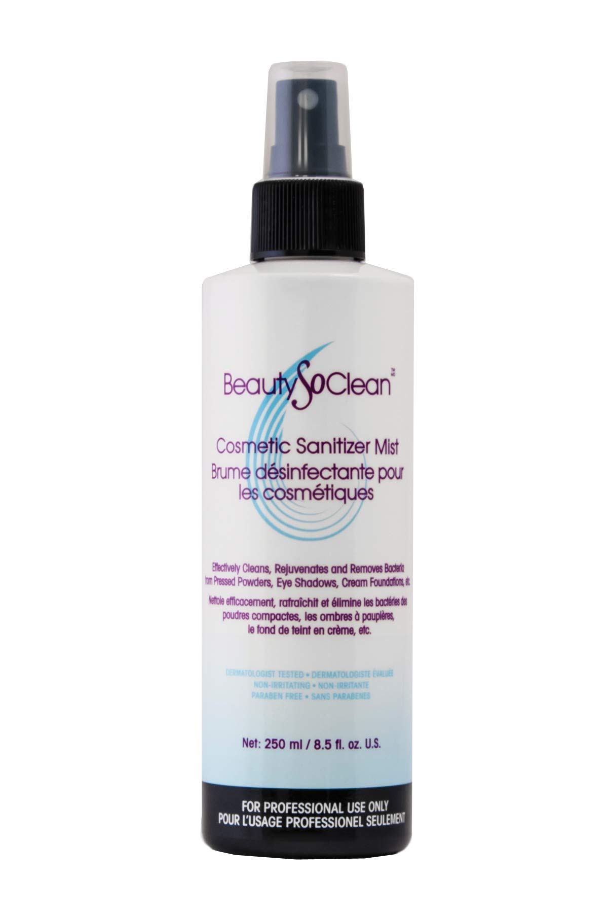 BeautySoClean Cosmetic Sanitizer 8.5 oz (250 ml) by Beauty So Clean