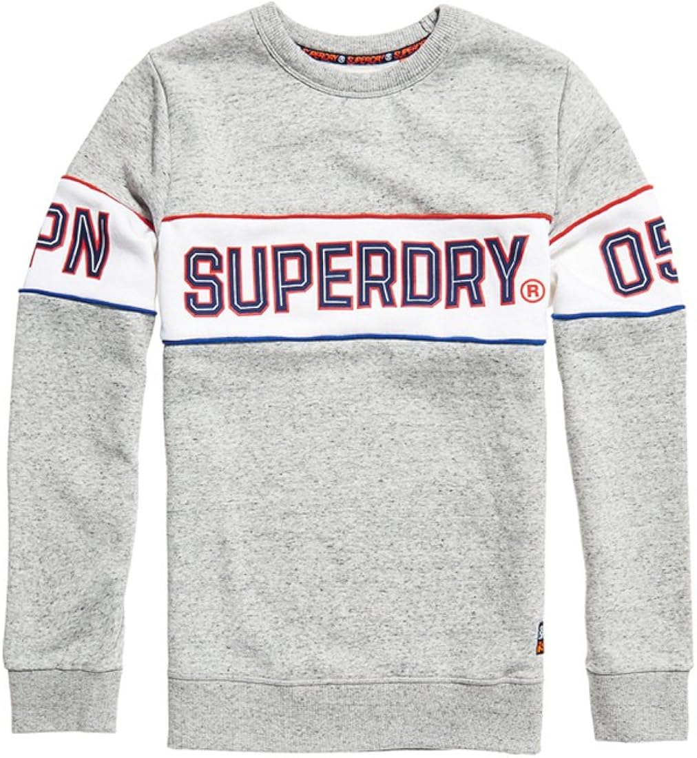 superdry grey sweatshirt