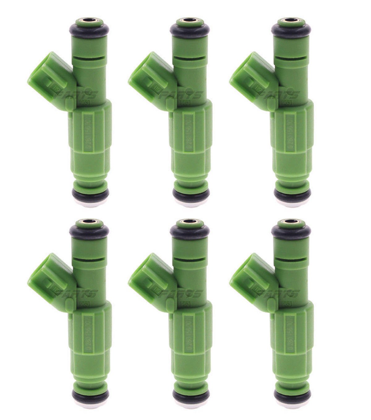 6 x Fuel Injectors 0280156007 For Dodge Caravan Chrysler Town & Country 3.3 V6 Car