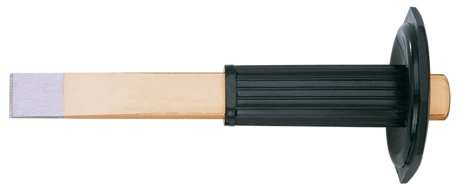 ATM 381240D - Escarpa Plana con empuñadura de seguridad Serie Dorada (Largo 240 mm)