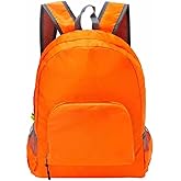 Lmagice Lightweight foldable backpack outdoor mountaineering bag travel backpack orange