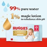 Huggies Extra Care Sensitive Baby Wipes 12 Pack 576 Wipes Fragrance Free view 4