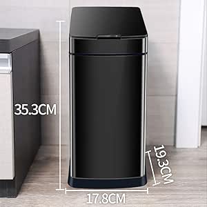 Cubo de basura Sensor Automático | Bote De Basura De Acero Inoxidable