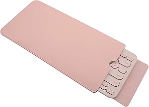GFANSY PU Leather Keyboard Sleeve for Logitech K380 Bluetooth Multi-Device Wireless Keyboard, Travel Sleeve Bag Case, Not Included Keyboard (for Logitech K380, PU-Pink)