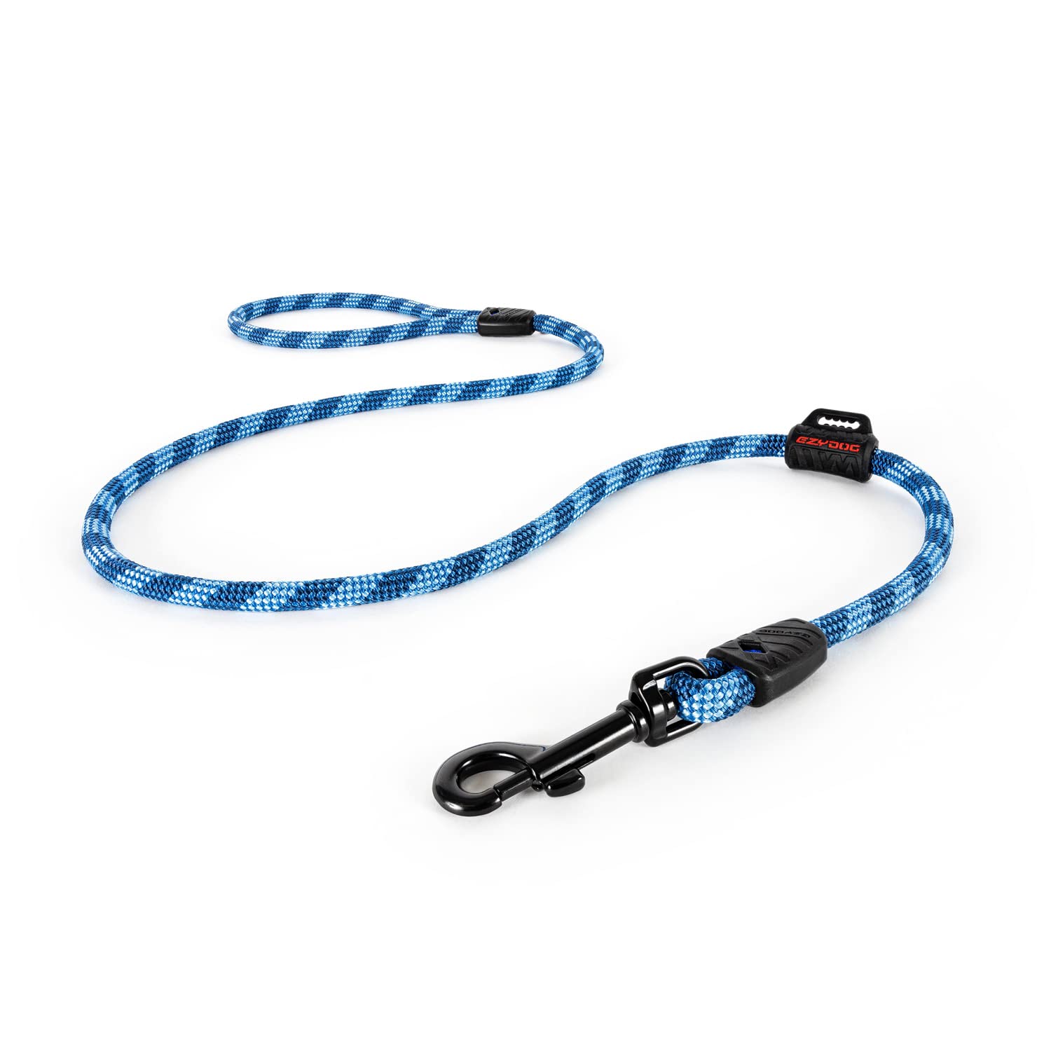 EZYDOG Summit Lead | Training Lead, Small Dogs, Medium Dogs, Large Dogs, Sturdy Dog Lead, Comfortable Padded Handle, Reflective Thread, 1.2M Lead (Blue)