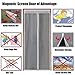 Magnetic Screen Door with Heavy Duty Mesh & Full Frame Stickers,Aopet Hands Free Mesh Curtain,Magic Breeze Door Net, Keep Bugs Out Fly Screen 35