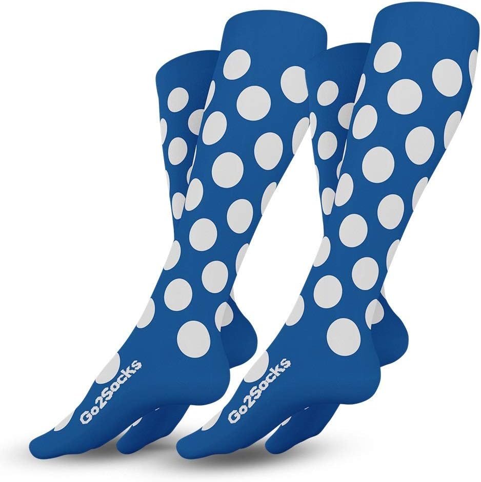 Go2Socks Compression Socks for Men Women Nurses Runners 20-30mmHg Medical Stocking Athletic