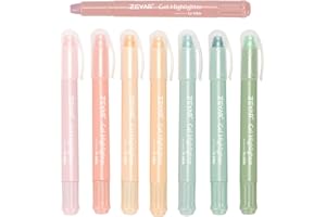 ZEYAR Twistable Crayons, Non Toxic Washable Silky Crayons, 8 Assorted Colors, Safe to use, Cute Art School Supplies & Gifts(Spring)