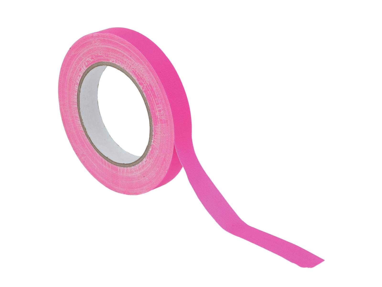 Accessory 30005483 Neon Gaffa Tape, Pink, 25 m x 19 mm