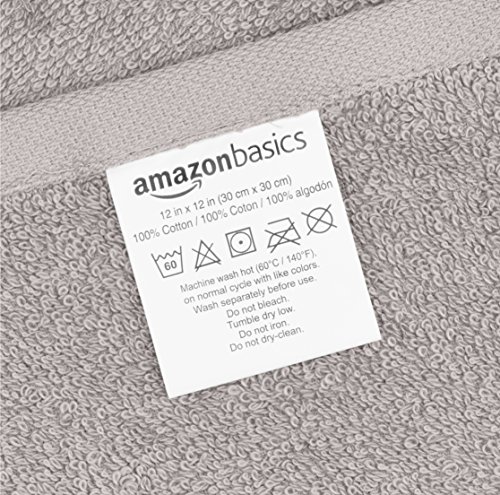 3 AmazonBasics+Washcloth+Pack+24+Grey
