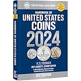 Handbook (BlueBook) of United States Coins 2024 Paperback (Official Blue Book Handbook of United States Coins)