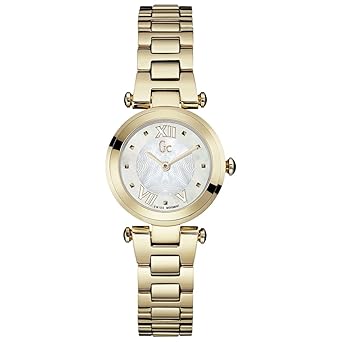 GC Damen Uhr Analog mit Edelstahl Armband Y07008L1