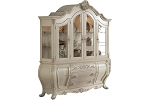 Acme Ragenardus China Cabinet in Antique White