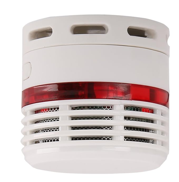 Olympia RM10 Mini-Rauchwarnmelder (10 Jahres-Batterie, Entspricht Din-Norm, Design Rauchmelder, Optischer Brandmelder für Küc