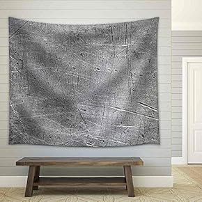 Steel Background - Fabric Wall Tapestry Home Decor - 51x60 inches
