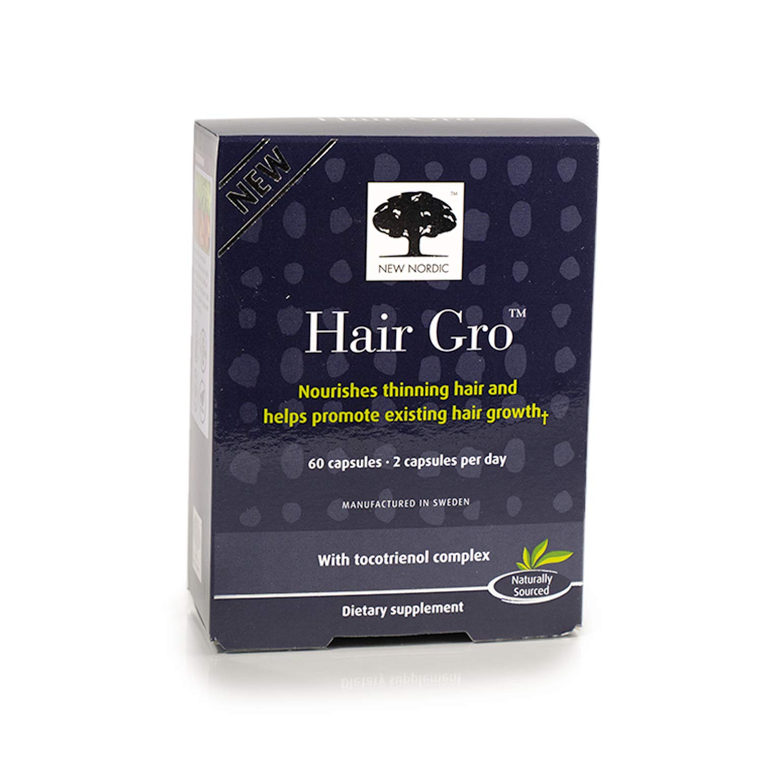 New Nordic Hair Gro 60 Tablets Hair Growth Supplement Biotin Palm Fruit Extra... 741805747317 eBay