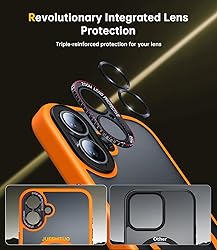 JUESHITUO for iPhone 16 Case with 1X Screen