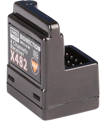 Ricevitore HOBBYSTAR HRX-482R 2.4GHz 4CH - Compatibile Sanwa FHSS-4/FHSS-3 - RC Juice