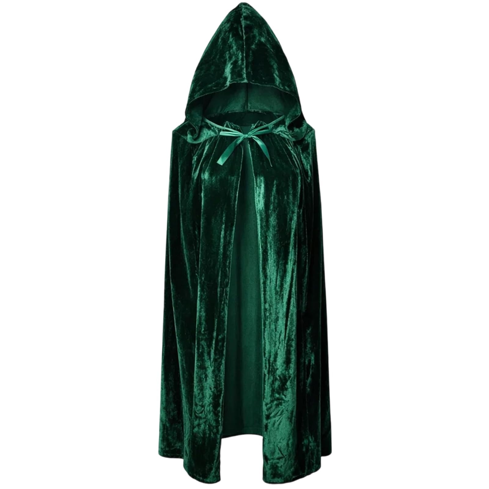 1 Piece 150 cm Green Cape, Elegant Green Cloak for Various Occasions, Premium Cloak with Generous Length and Vibrant Green Color, Suitable for Carnival Cosplay Accessories Mysterious Cosplay