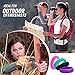 Swagmat Silicone Wedding Rings, 4 Pack Wedding Bands for Women (Pink, Turquoise, Black, Purple, Size 8)