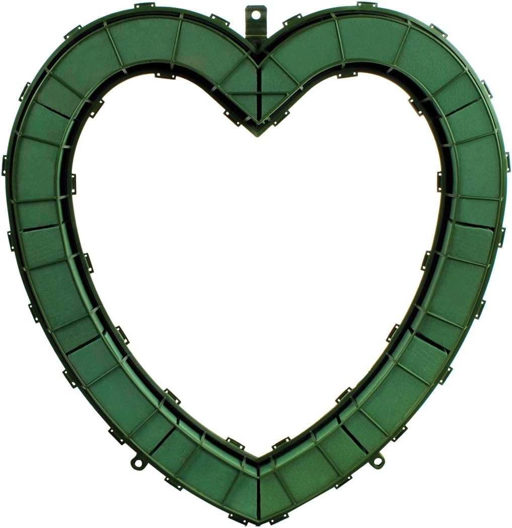 Aquafoam Syndicate Sales Open Heart Floral Arranging Supplies, 24"