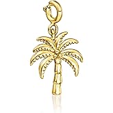 Ross-Simons 18kt Gold Over Sterling Palm Tree Charm