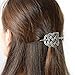 Viking Celtic Hair Slide Hairpins- Viking Hair Accessories Celtic Knot Hair Barrettes Antique Silver Hair Sticks Irish Hair Decor for Long Hair Jewelry Braids Hair Clip With Stick (ID-HH)