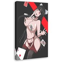Amazon.com: AOMACA Póster animado anime sexy chica Yumeko Jabami ...