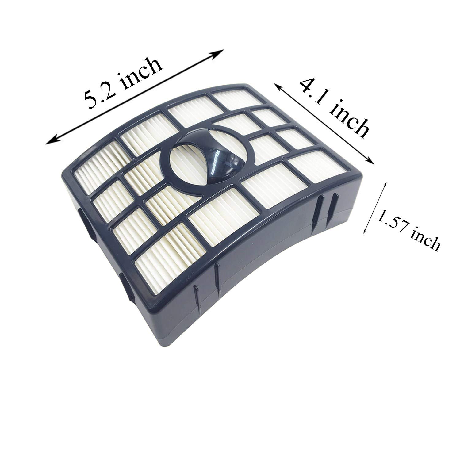 ERT Treetree Shark NV650 Vacuum Filter Replacement for NV650, NV651, NV652, NV750, NV751, NV752, NV753, AX950, AX951, AX952, XFF650 XHF650 1 HEPA 2 Foam and Felt Filters