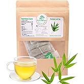 EidolonGreen [China Medicinal Herb]Bamboo Leaf Bag,100% Pure Natural Organic Bamboo leaves tea,(DanZhuYe/淡竹叶/댓잎 티백 차) Non-GMO, Caffeine-Free,15 Bleach-Free Tea Bags