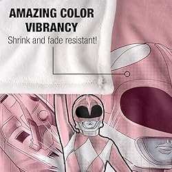 Power Rangers Pink Ranger Silky Touch Super Soft