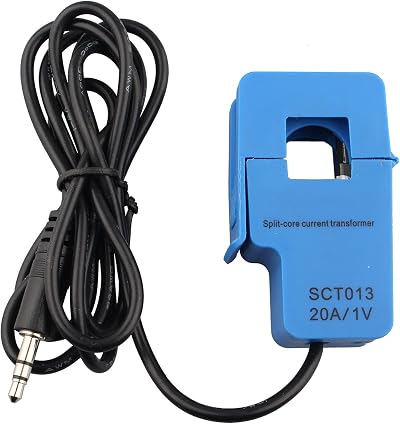HALJIA SCT-013-000 AC Current Sensor Split Core Transformer 20A 1V Arduino DIY