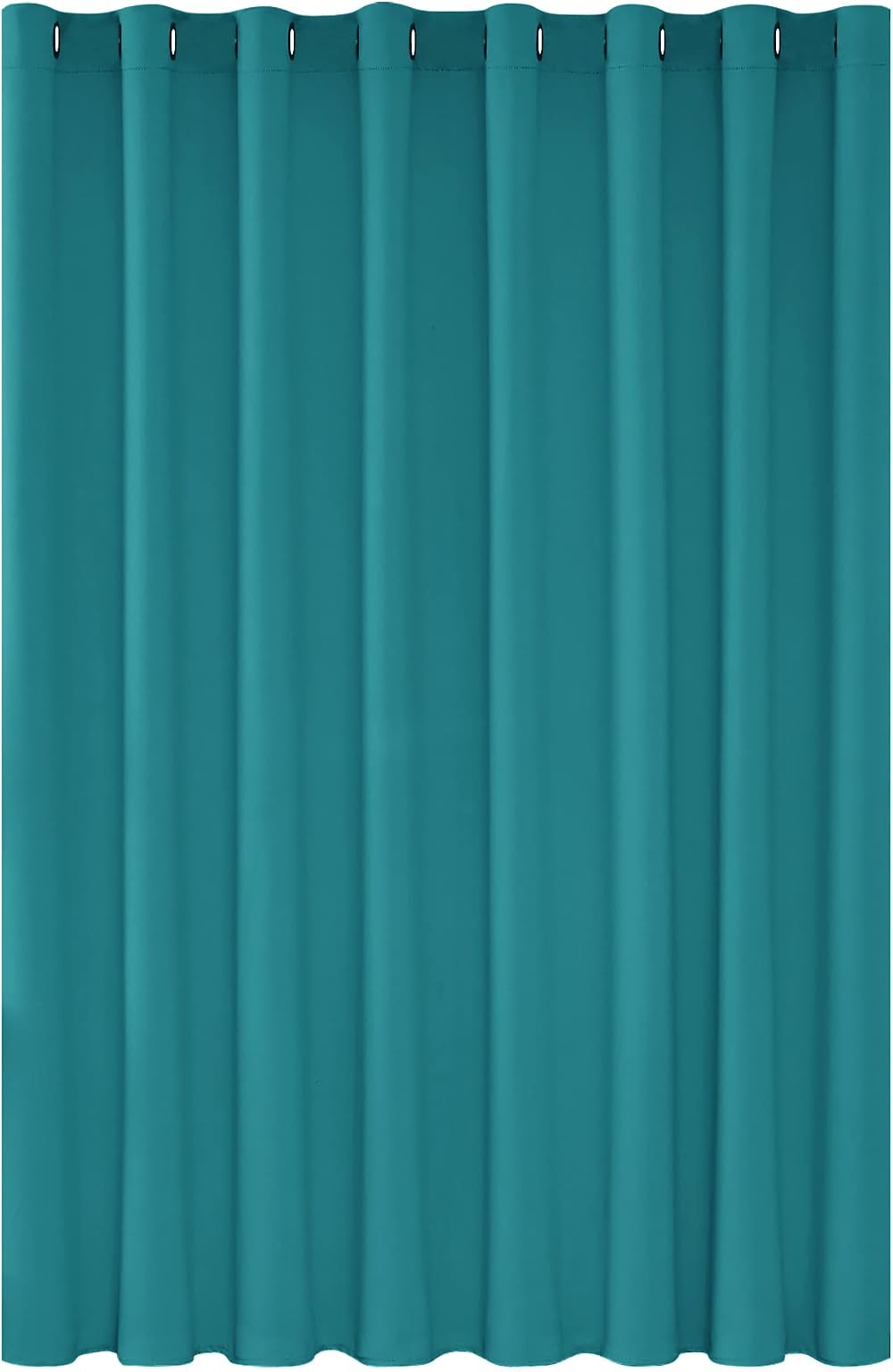 Deconovo Eyelet Blackout Curtain 100 x 95 In Turquoise 1 Panel Thermal Insulated
