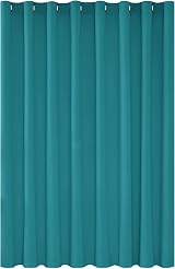 Deconovo Eyelet Blackout Curtain 100 x 95 In Turquoise 1 Panel Thermal Insulated