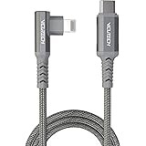 2021 VCUTECH Lightning Data Cable to USB-C 1.1 ft/35 cm MFI Certified for DJI Mini 2/Air 2S/Mavic Air 2/Mavic 3 Remote Contro