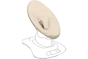 UKJE Baby Rocker Cover Compatible with 4moms MamaRoo 4 Old Model Before 2022, Soft Washable Protective Liner Cover for Baby Swing Bouncer Rocker, Fits Mama Roo Baby Swing, Beige