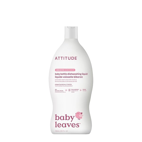 ATTITUDE BABY BOTTLE & DISH SOAP, EWG VERIFIED...