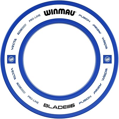 WINMAU Pro Line 2.0 Dart Board Surround Ring Blue & White Durable Backboard