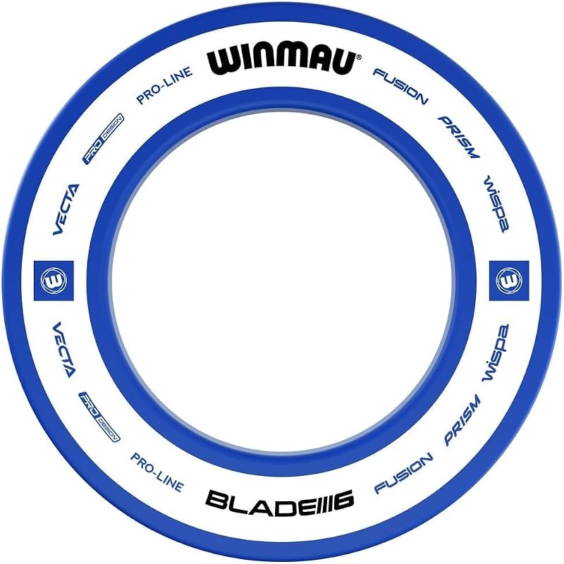 WINMAU Pro Line 2.0 Dart Board Surround Ring Blue & White Durable Backboard