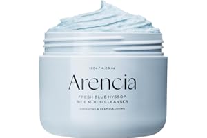 ARENCIA Hyssop Brightening & Deep-Cleansing Face Scrub & Exfoliator - for All Skin Types, Acne-Prone Skin & Blackheads (4.23oz)