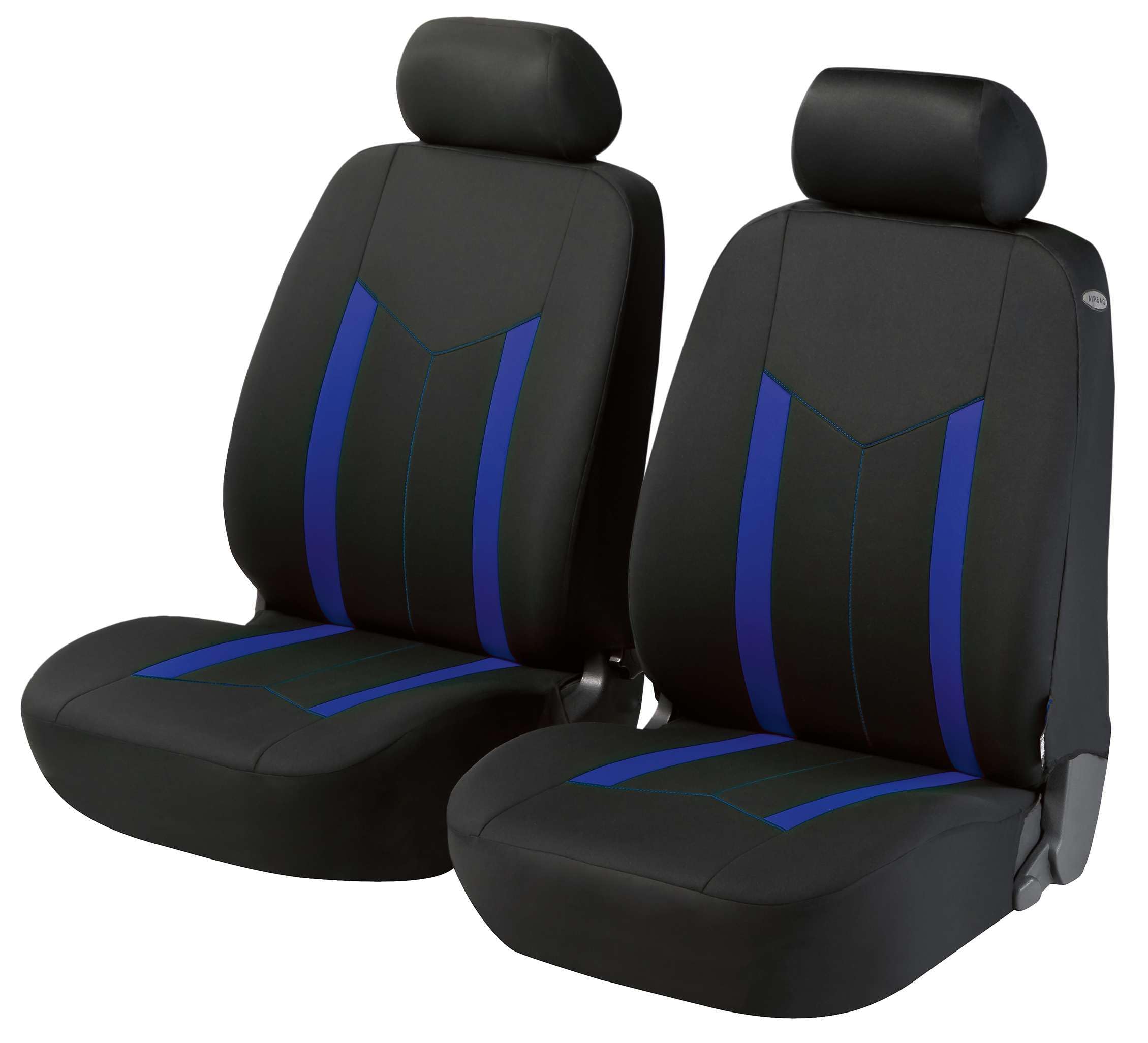 Walser 11796 Zipp It Basic Hastings Front Car Seat Covers Seat Cover Zipper Closure System, Blue