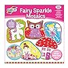 Galt Toys, Fairy Sparkle Mosaics, Kids' Craft Kits, Ages 5 Years Plus