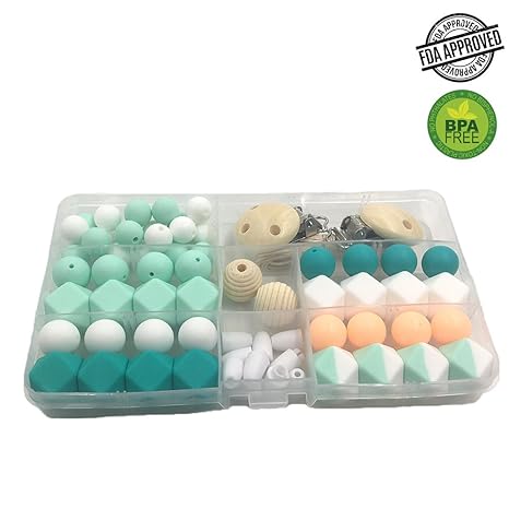 chewable teething necklace